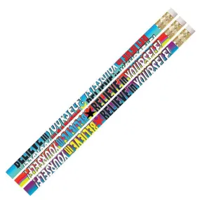 (12 Dz) Believe In Yourself Pencils