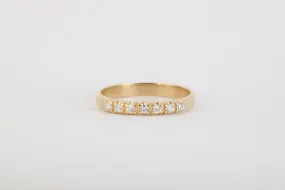 14k Yellow Gold 1.05ctw Diamond Wedding Band Size 6 (1.80g.)