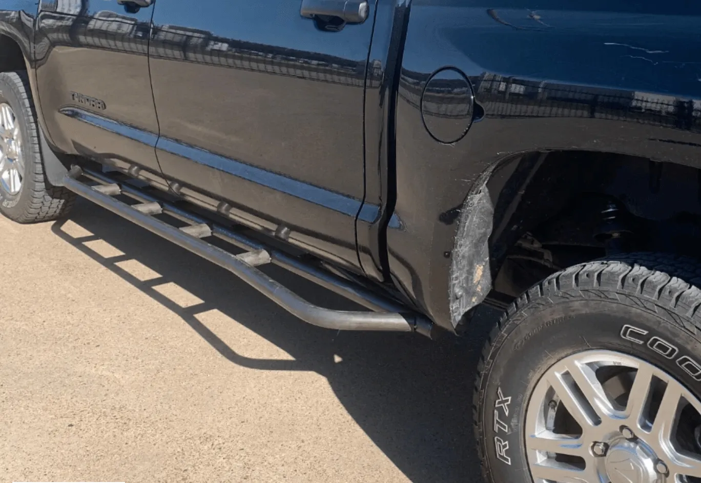 2014-2021 TOYOTA TUNDRA STEP EDITION ROCK SLIDERS