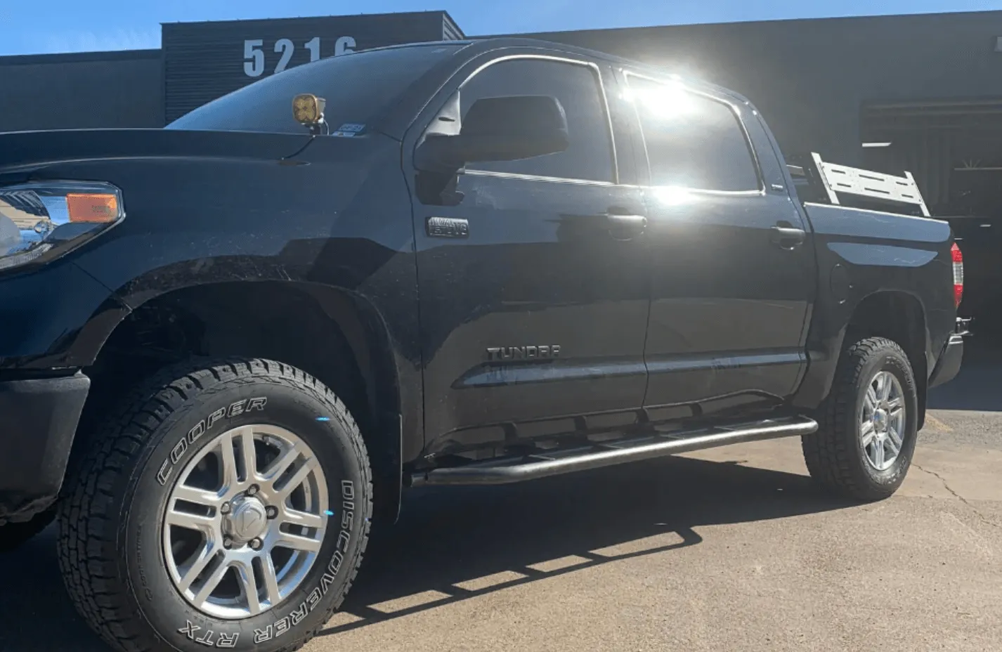 2014-2021 TOYOTA TUNDRA STEP EDITION ROCK SLIDERS