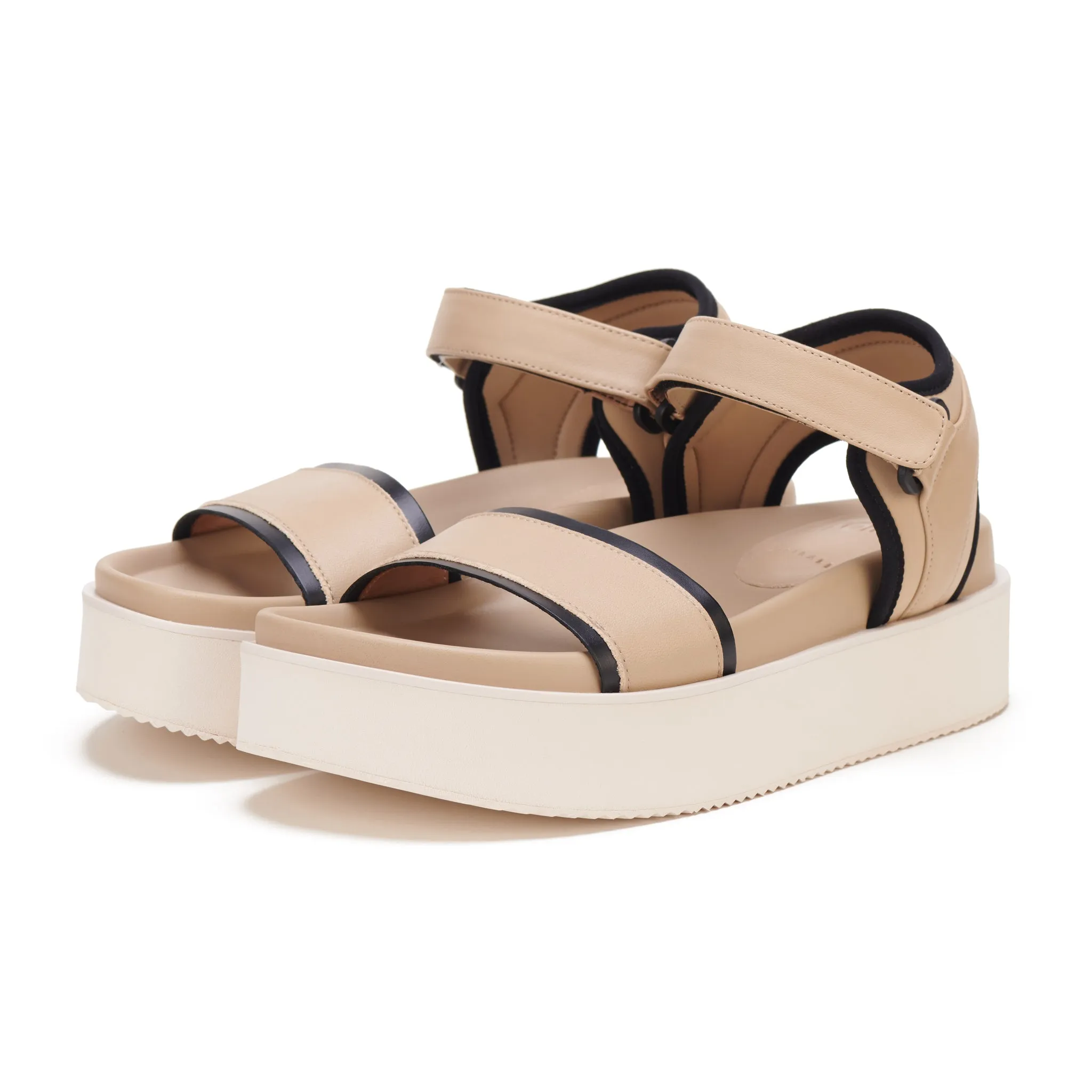 Ace Sandal Latte/Black