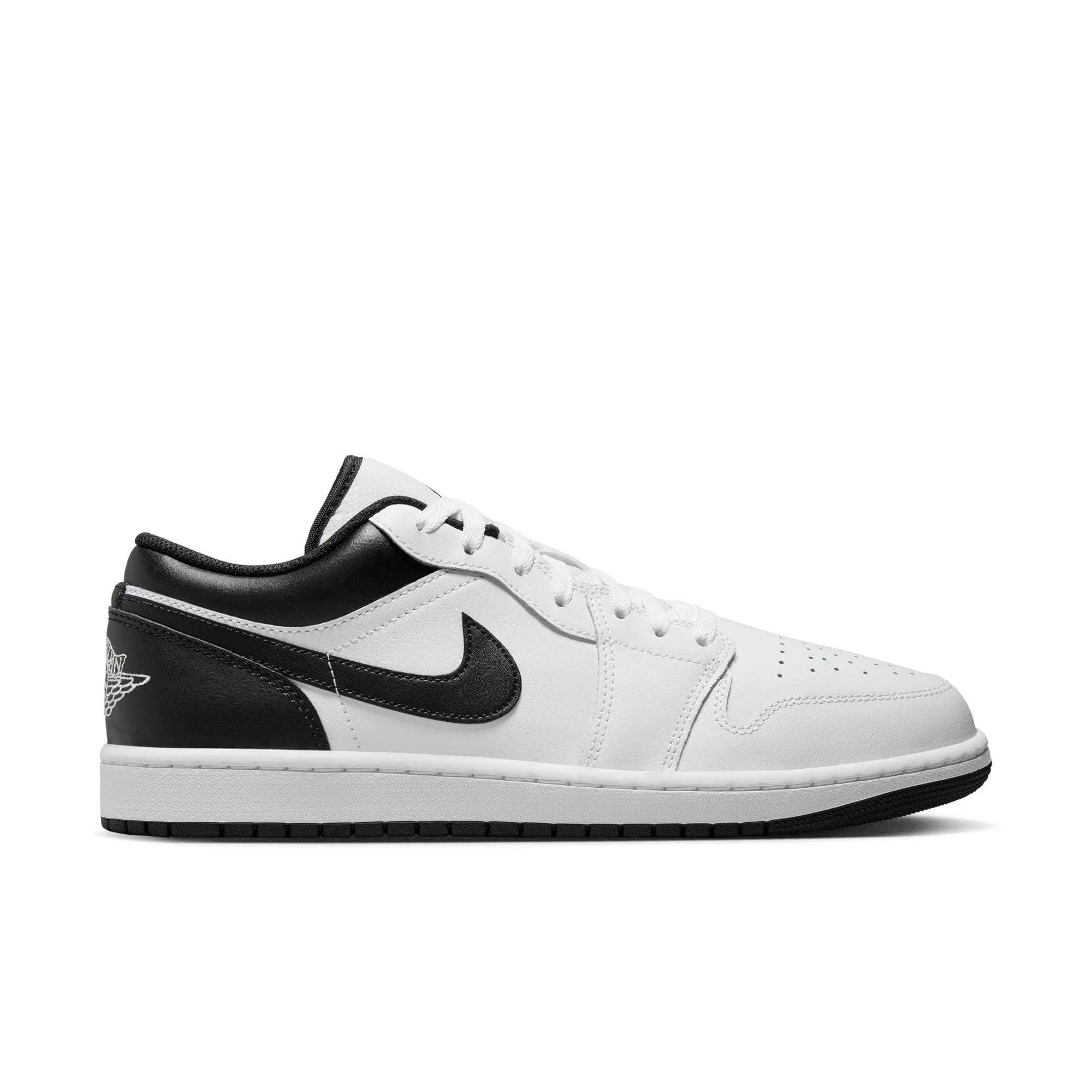 Air Jordan 1 Low "White Black" - Men's