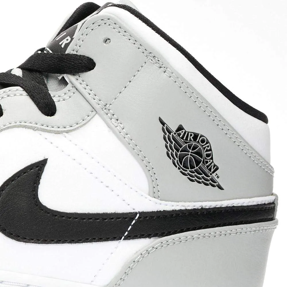 Air Jordan 1 Mid GS "Light Smoke Grey"