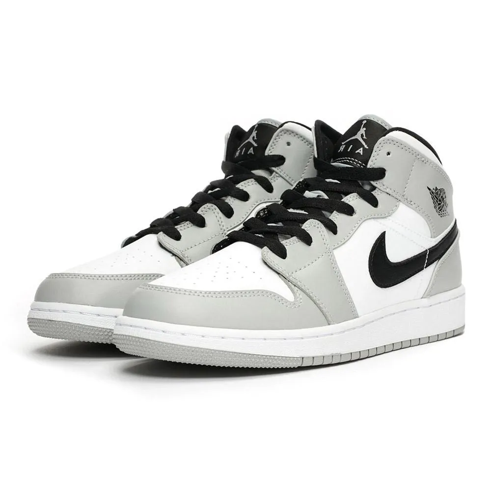 Air Jordan 1 Mid GS "Light Smoke Grey"