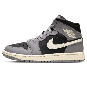 Air Jordan 1 Mid Wmns 'Cement Grey'