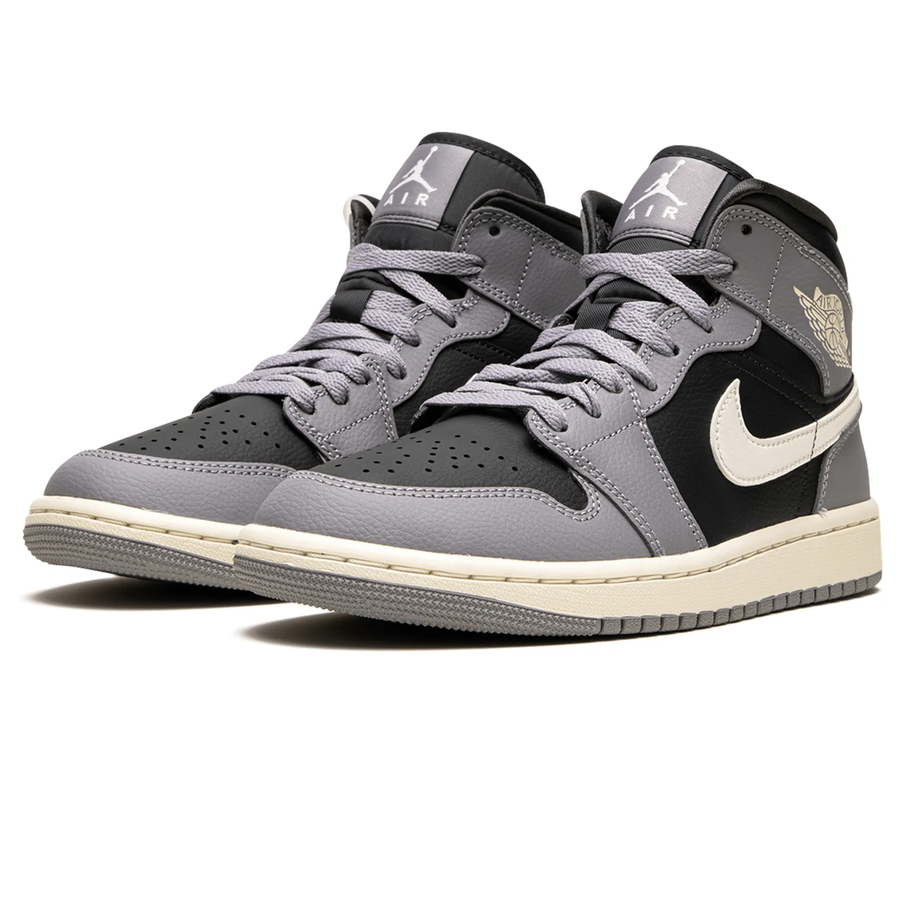 Air Jordan 1 Mid Wmns 'Cement Grey'