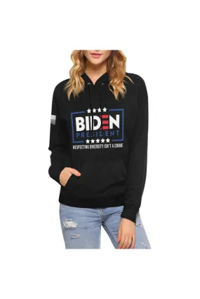 AMERICAN FLAG BIDEN Hoodie for Women