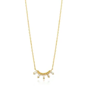 Ania Haie Glow Solid Bar Necklace - Gold