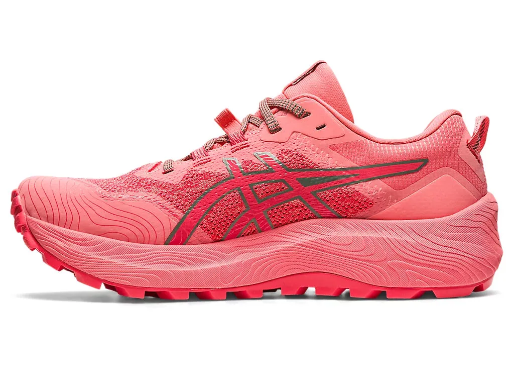 ASICS Women's GEL-TRABUCO 11 (Pink Grapefruit/Ivy)