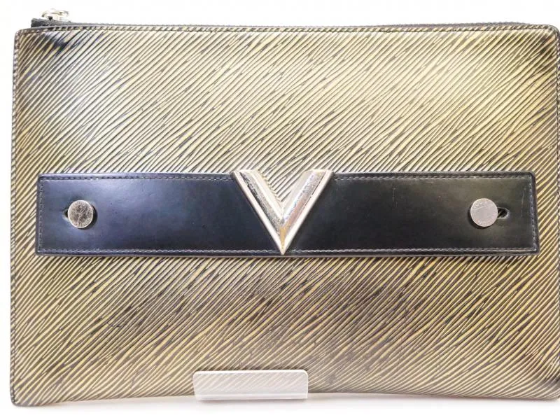 Authentic Pre-owned Louis Vuitton Guris  Epi Essentials V Pochette Plates Clutch Bag M62092 210782