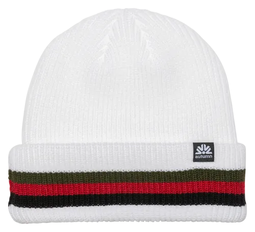 Autumn Cuff Beanie - White