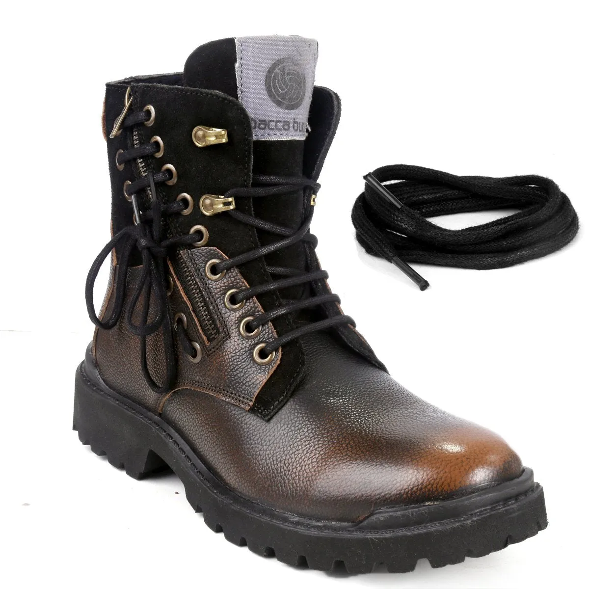 Bacca Bucci Combat Boots