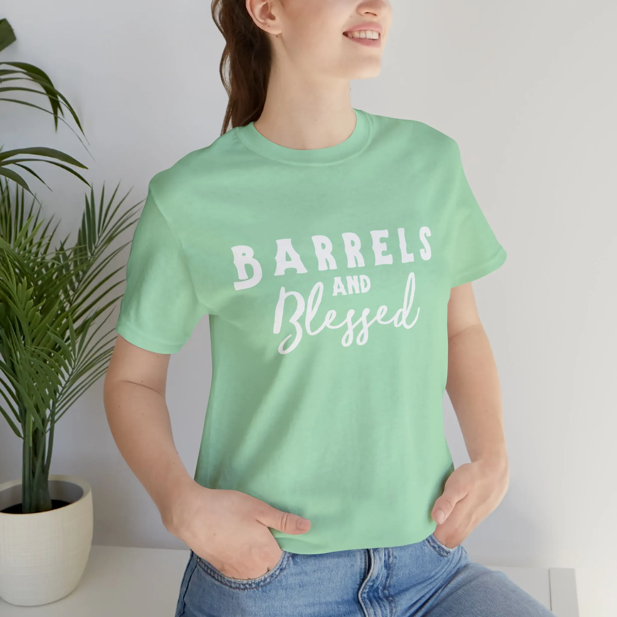 Barrels & Blessed Short Sleeve Tee