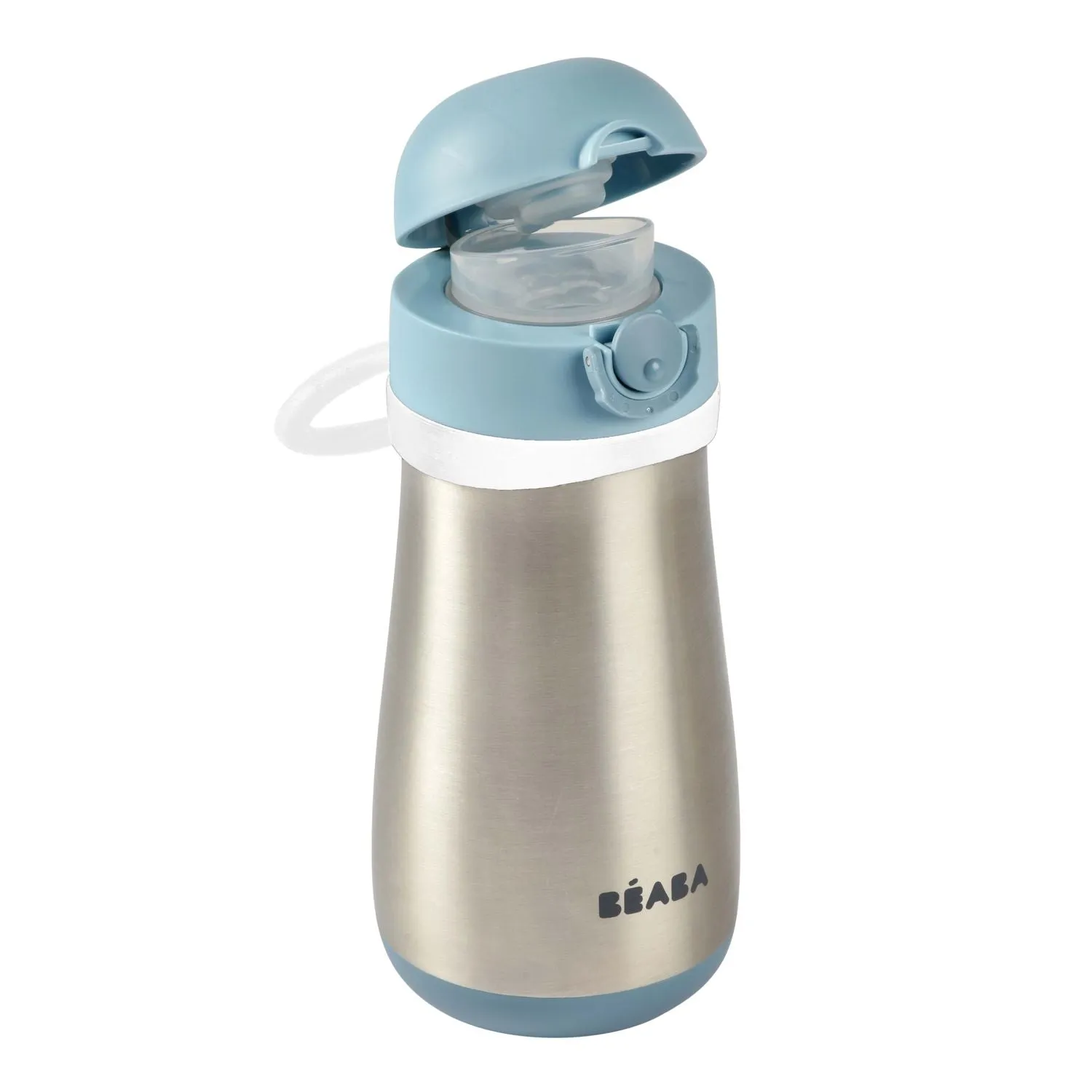 Beaba Stainless Steel Spout Cup - Blue