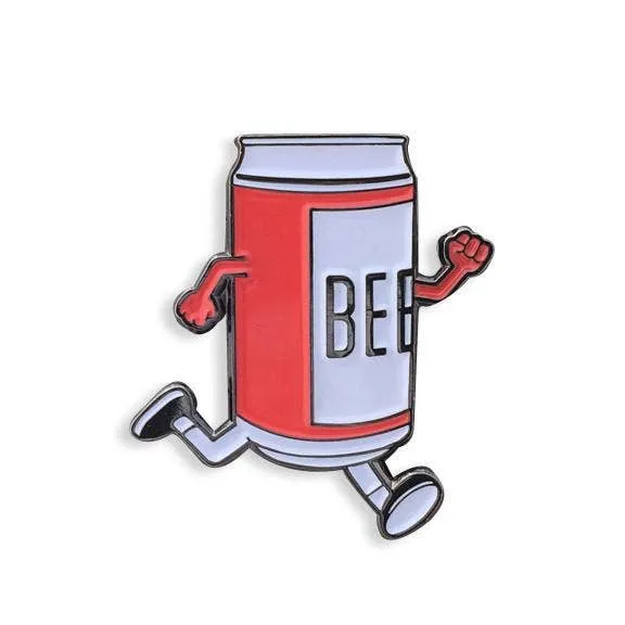 Beer Run Enamel Pin