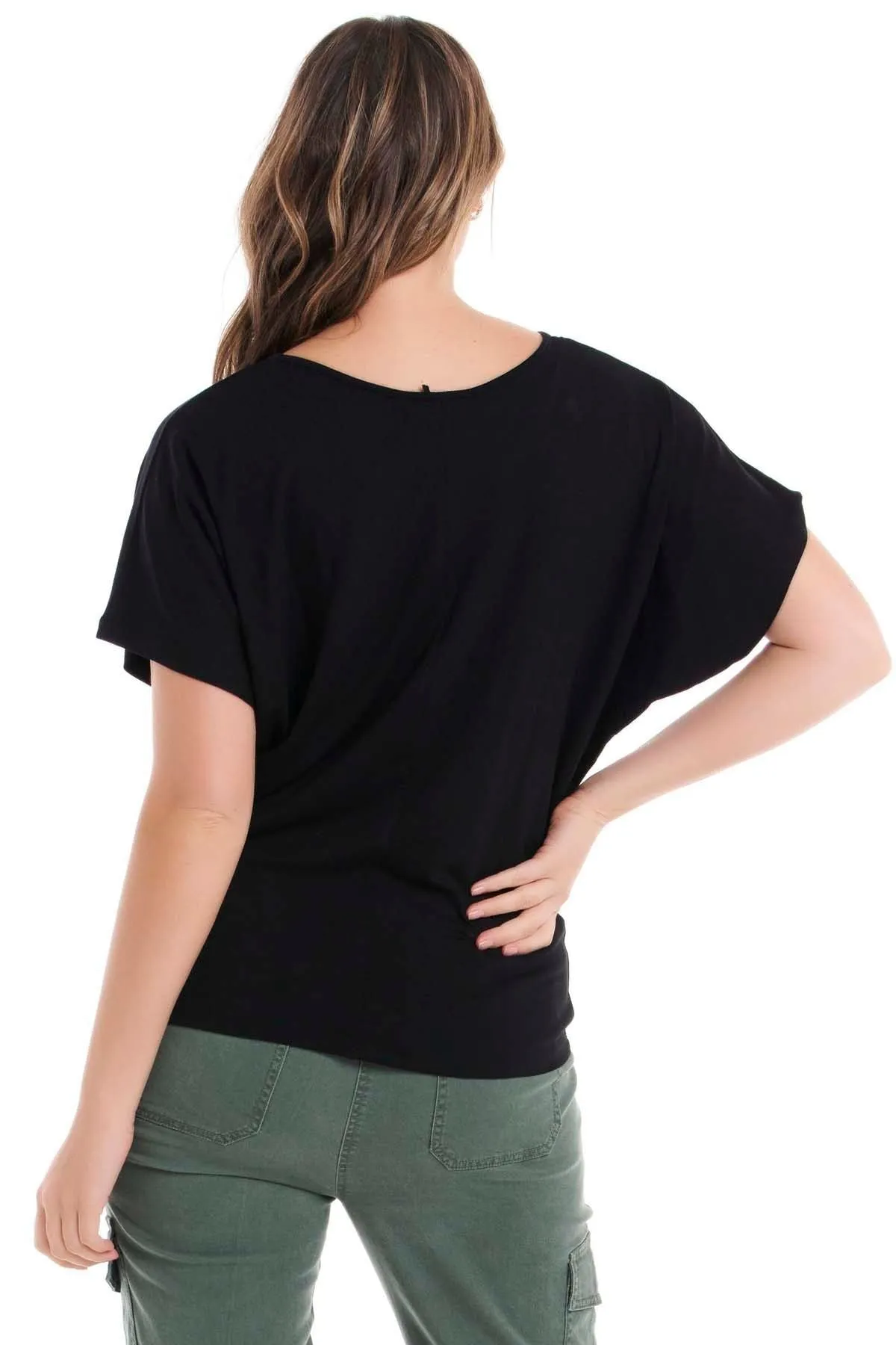 Betty Basics Maui Tee in Black