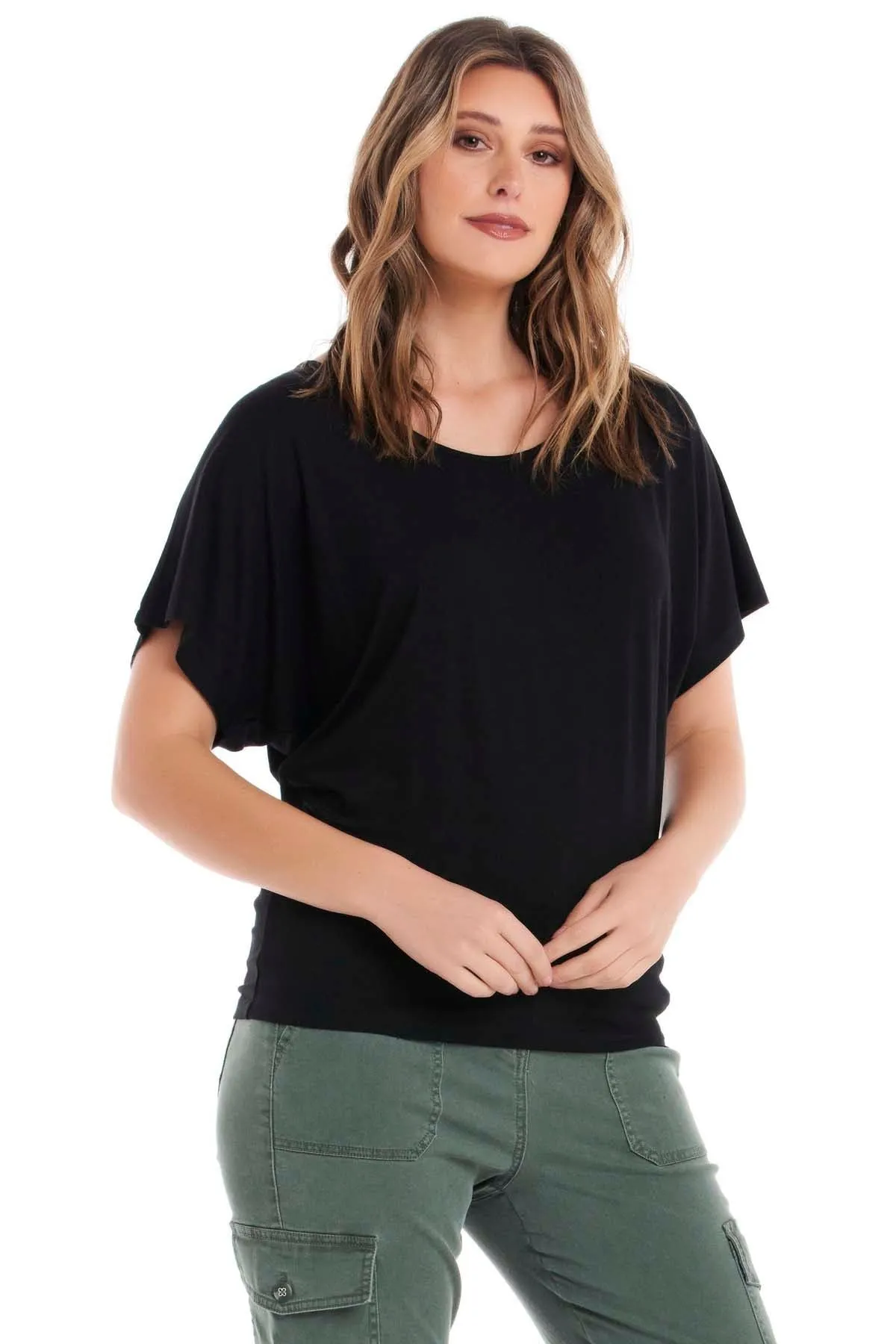 Betty Basics Maui Tee in Black