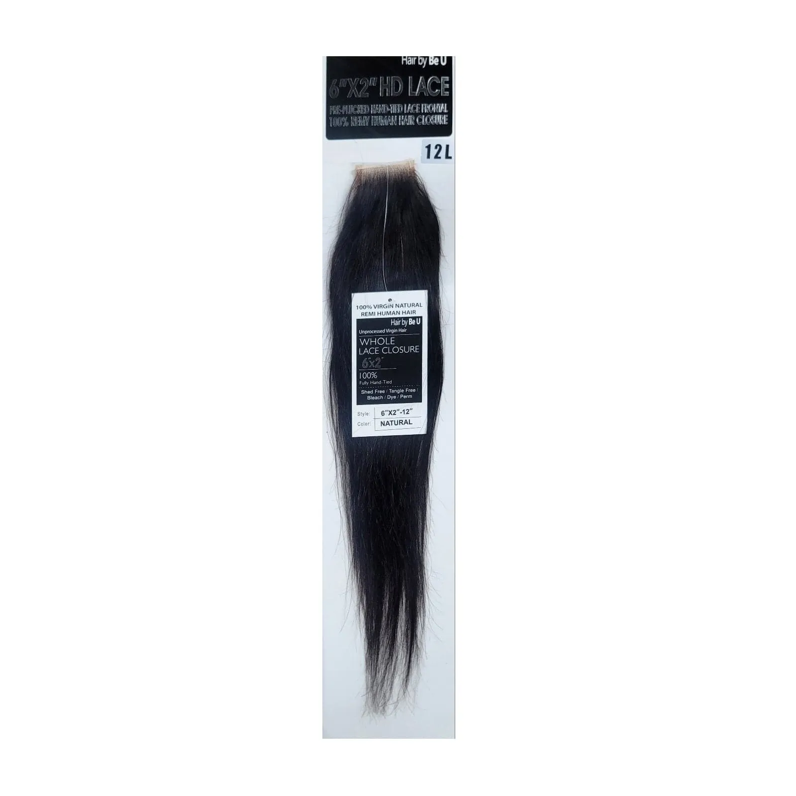 BEU 6X2 | Be U 100% Human Hair HD Lace Closure