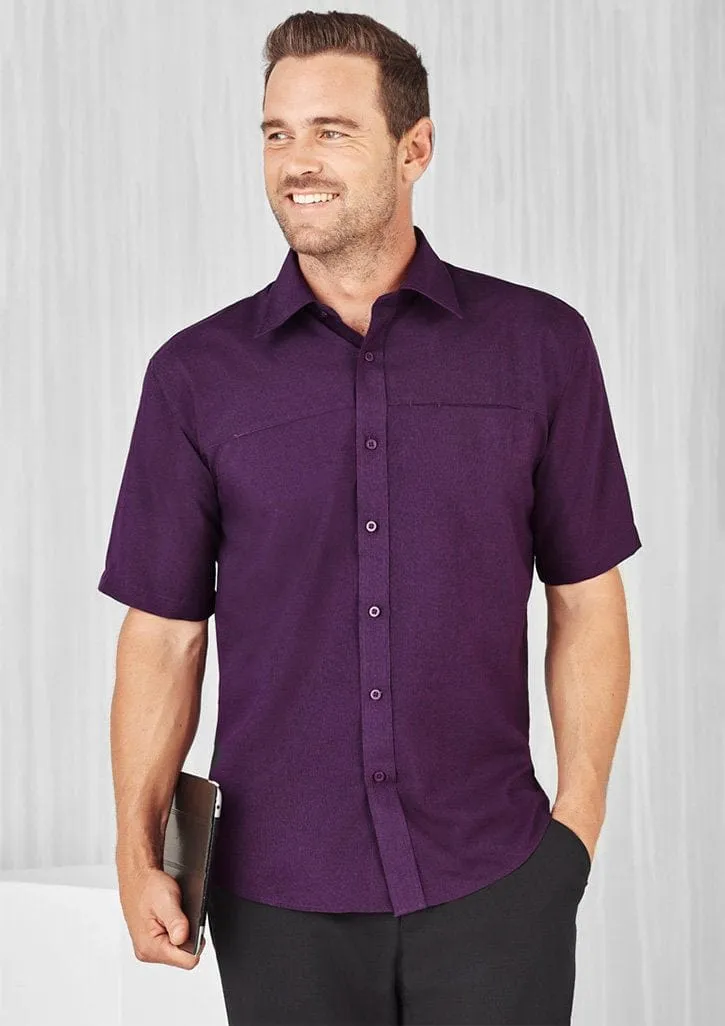 Biz Mens Oasis Short Sleeve Shirt SH3603