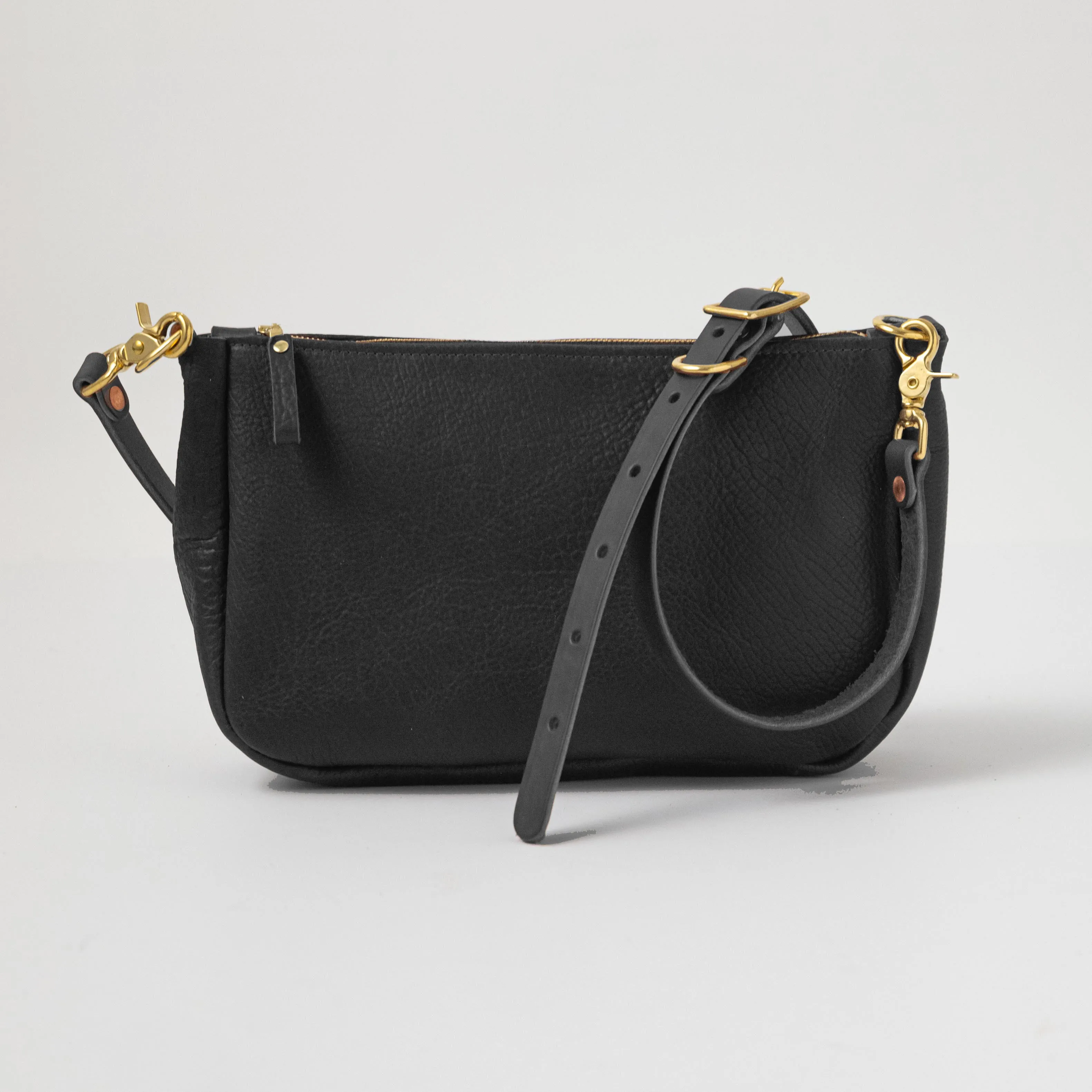 Black Bison Crossbody Bag