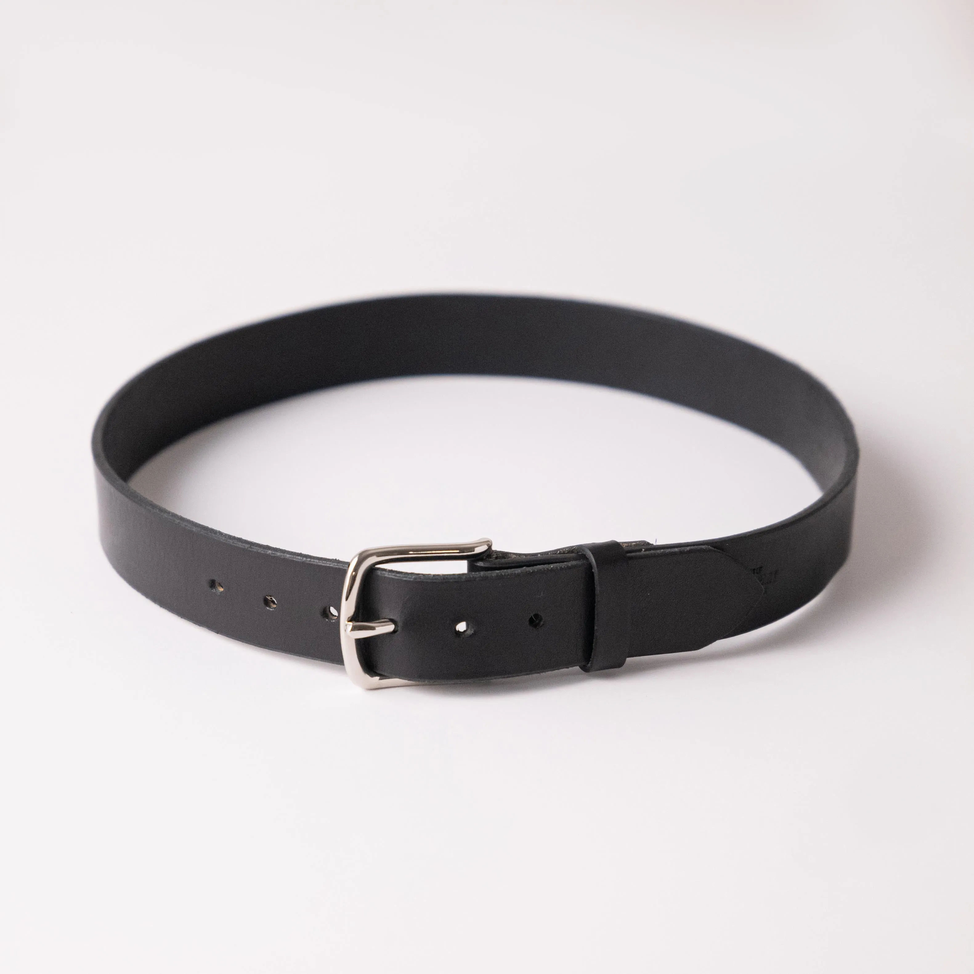 Black Leather Belt