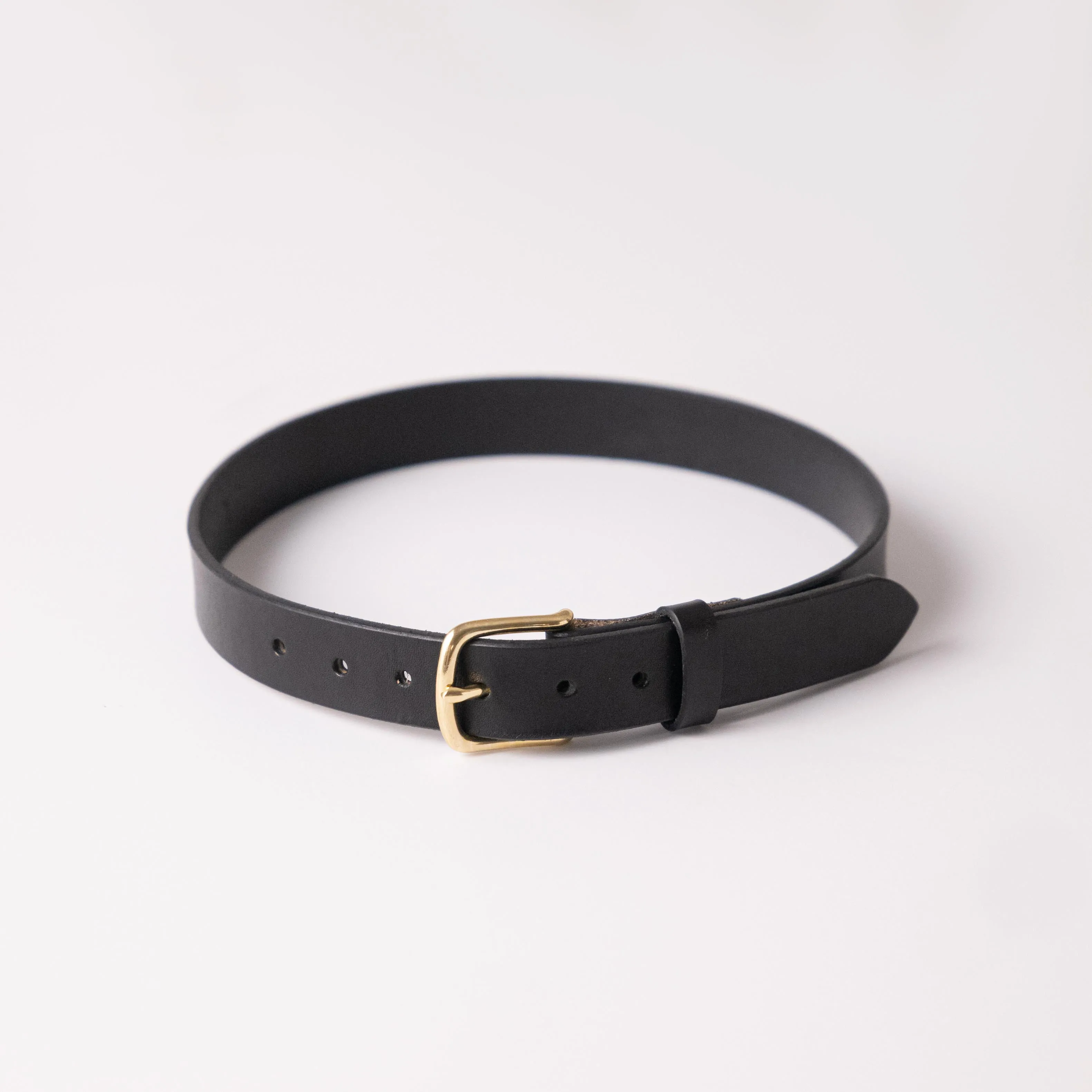 Black Leather Belt