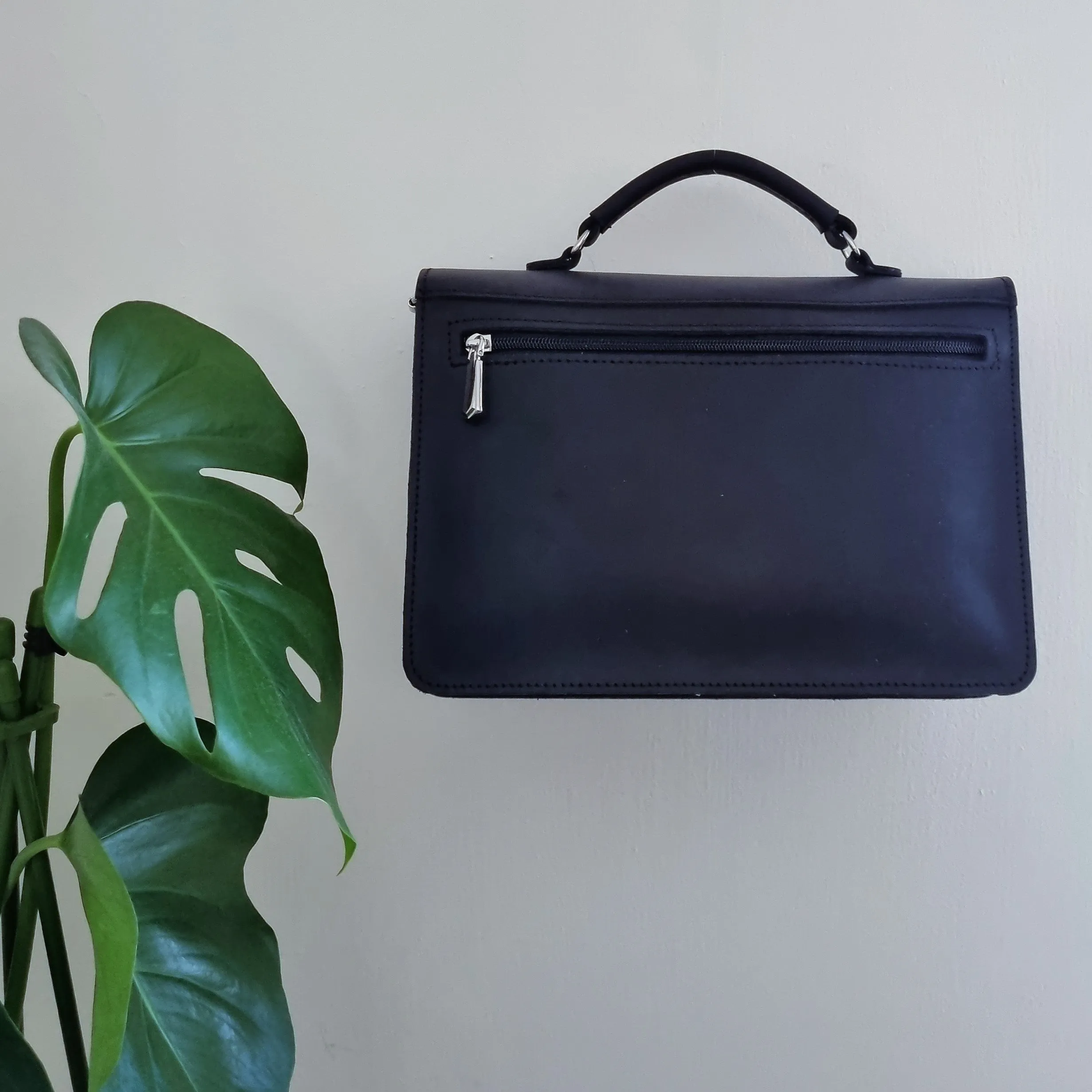 Black satchel