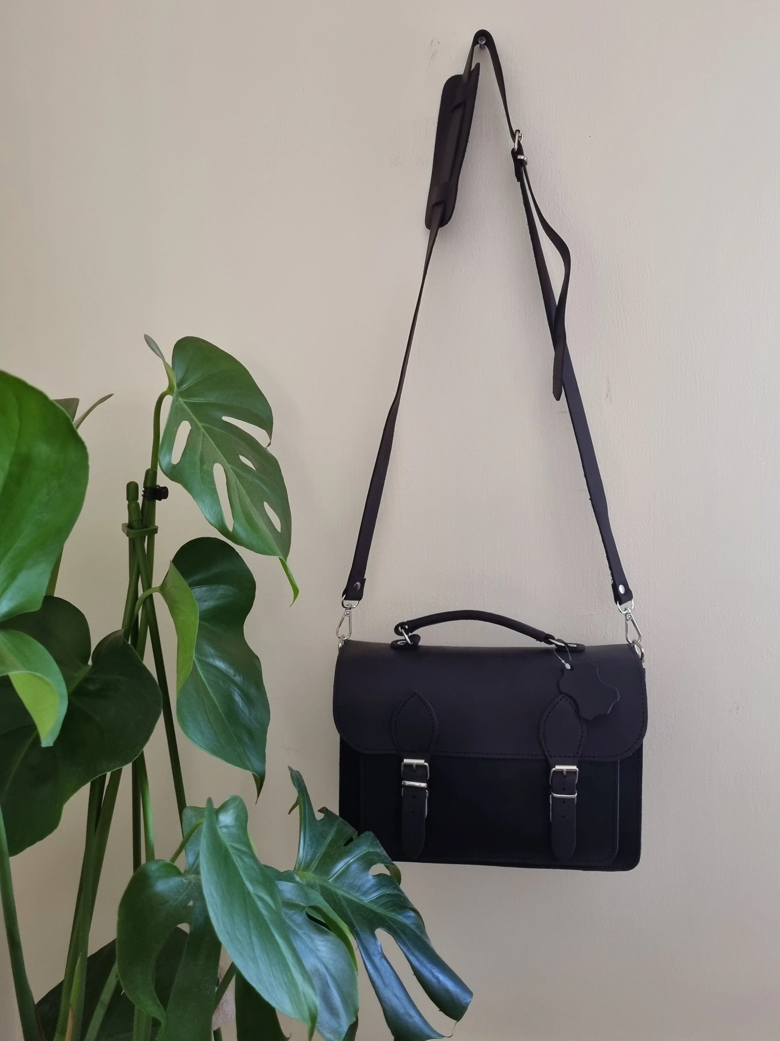 Black satchel