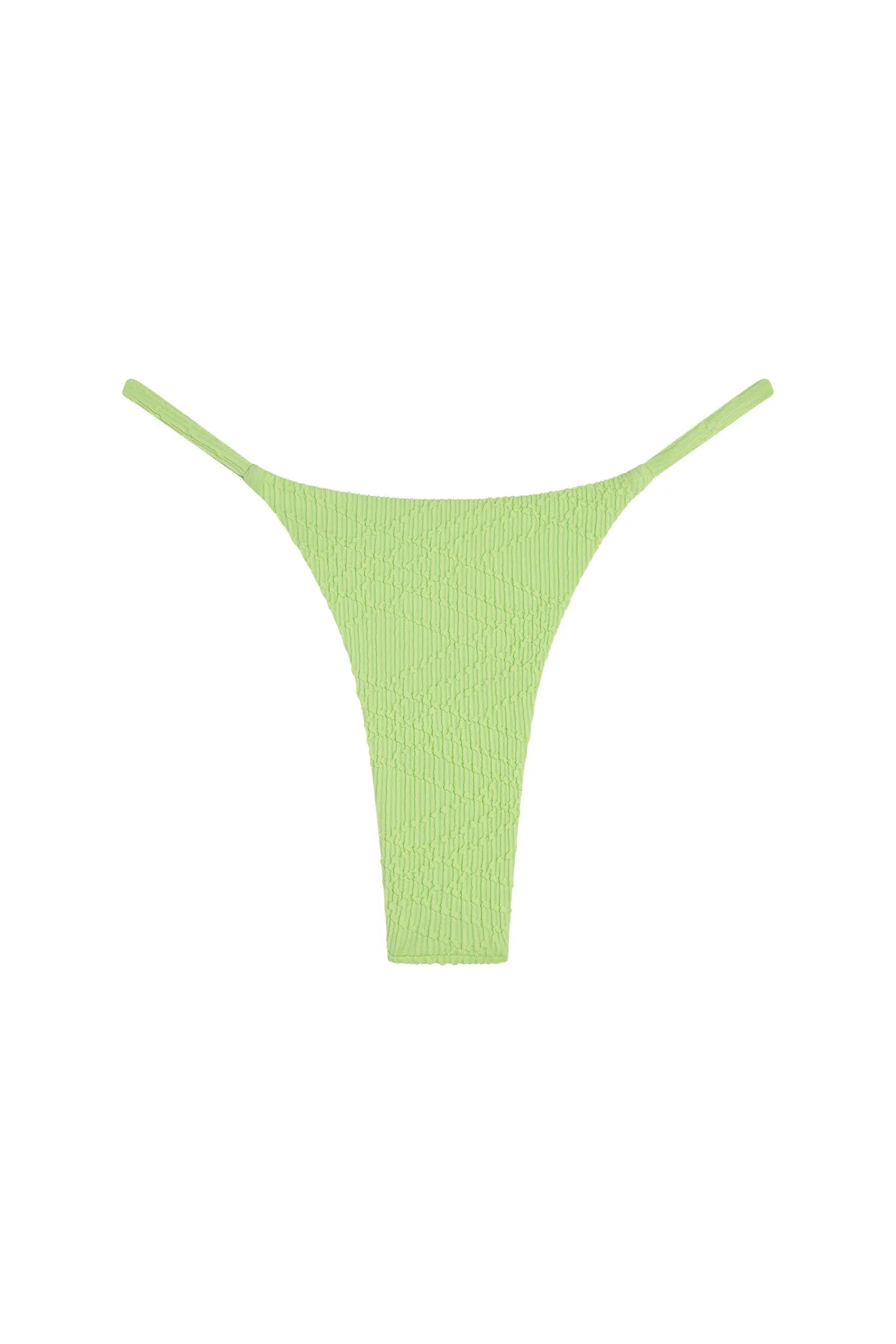 Brazil Thong - Honeydew Summer Plaid