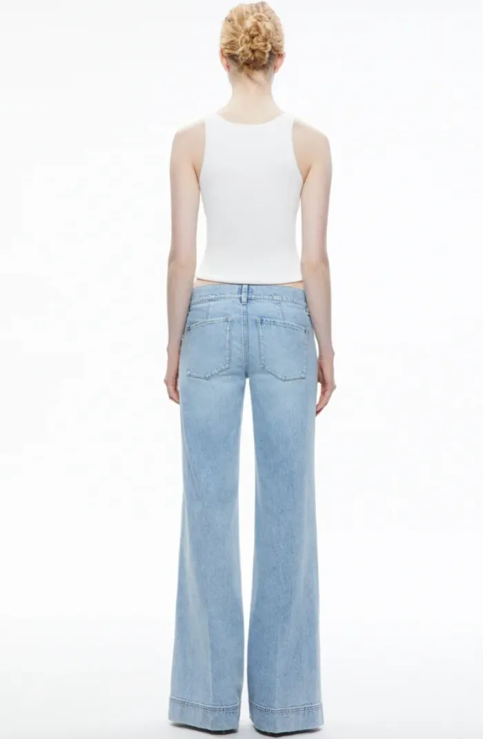 Brian Patch Pocket Wide leg Jean