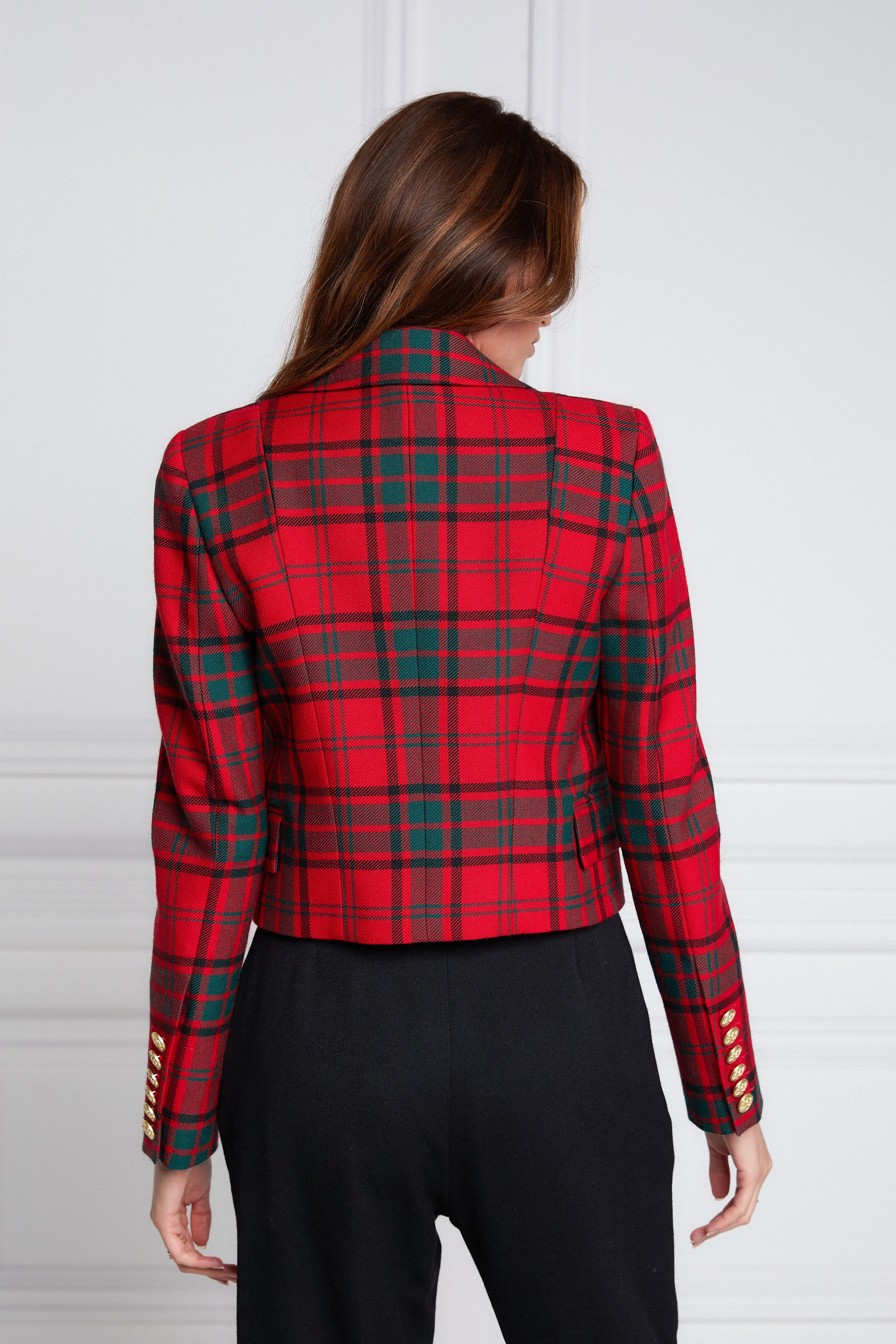 Brompton Jacket (Red Tartan)