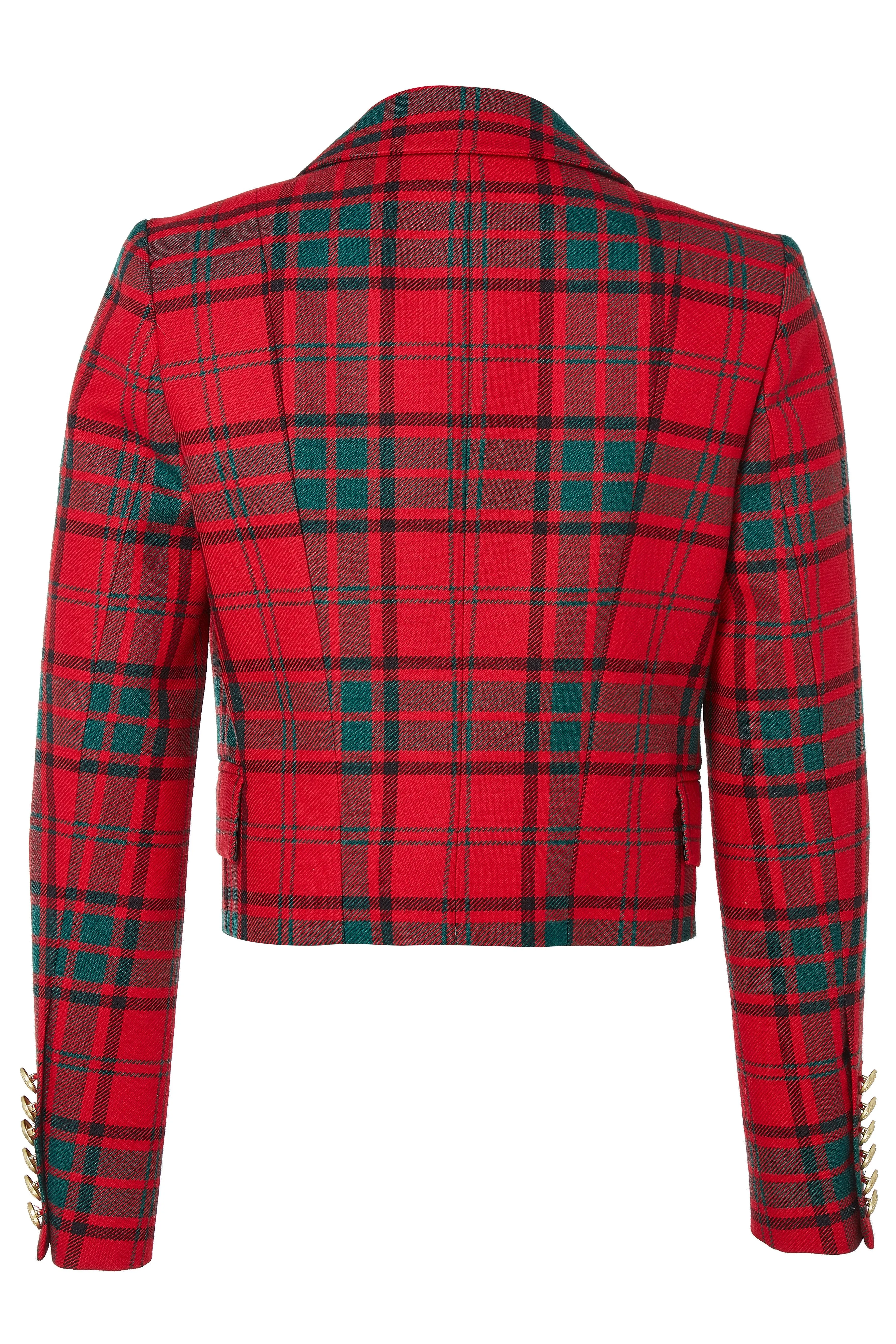 Brompton Jacket (Red Tartan)