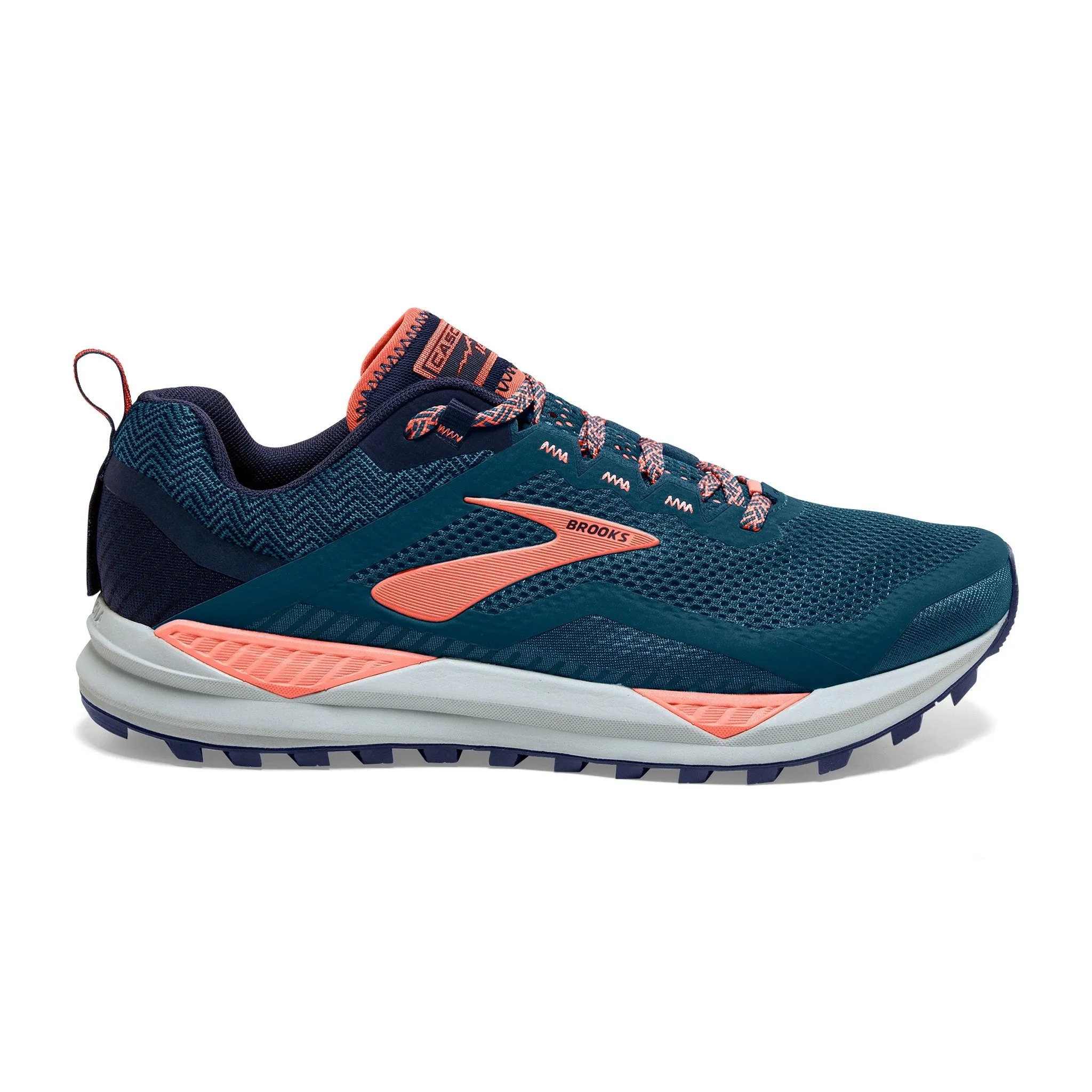 Brooks Cascadia 14 Womens Desert Flower/Navy