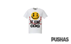 Cactus Plant Flea Market x CDG Smiley Face Be Kind T-Shirt 'White' (2020)