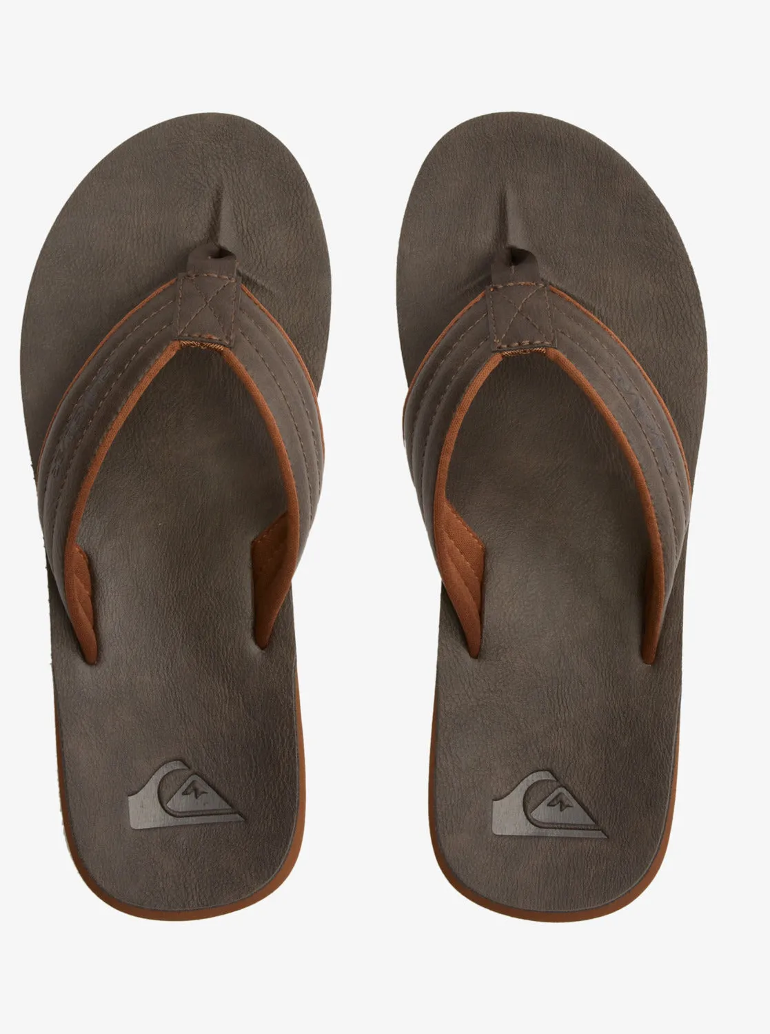 Carver Nubuck Sandals - Demitasse - Solid