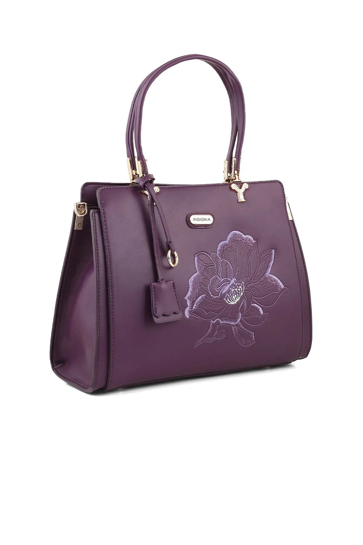 Casual Tote Hand Bags B14987-Purple