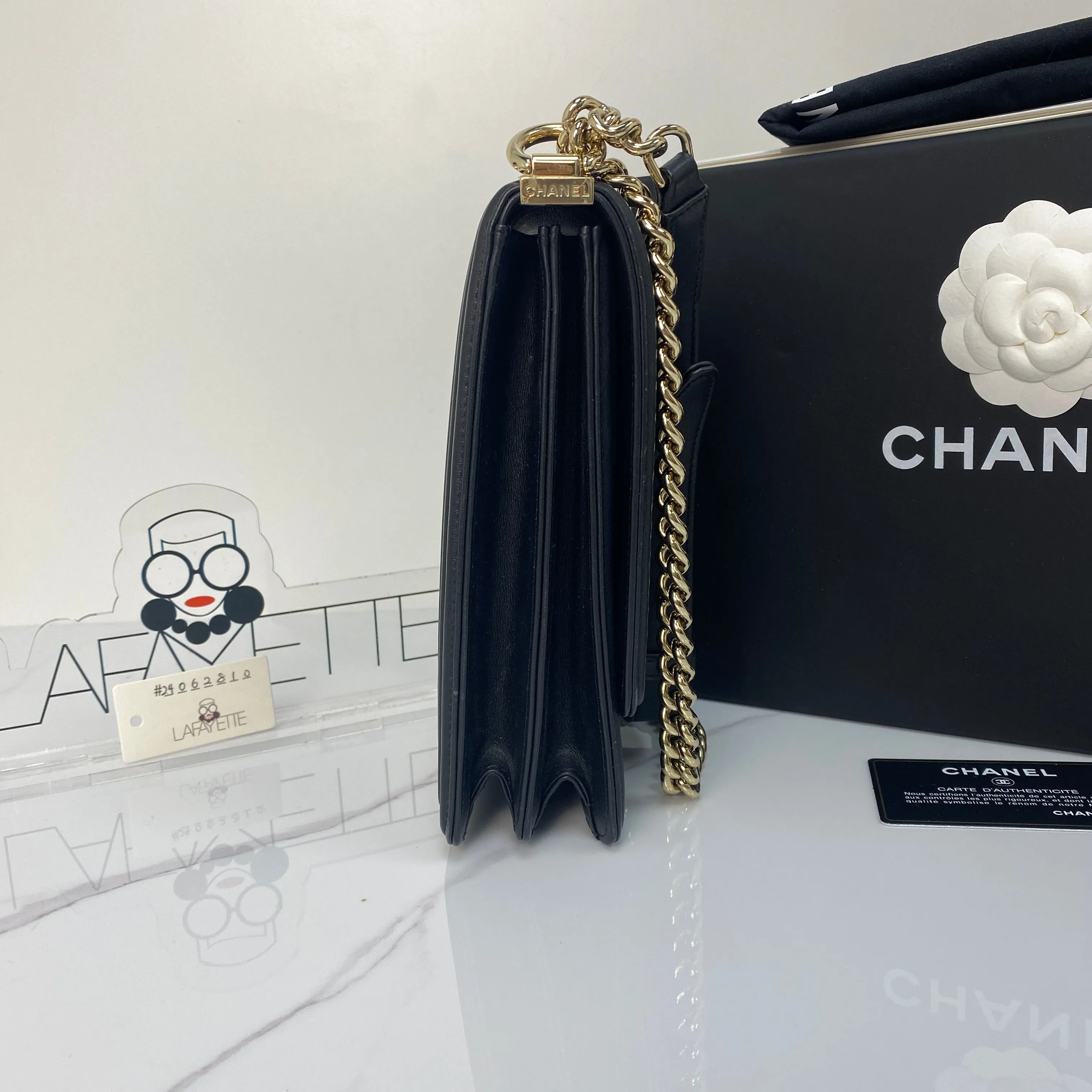 Chanel North South Boy Flap Bag