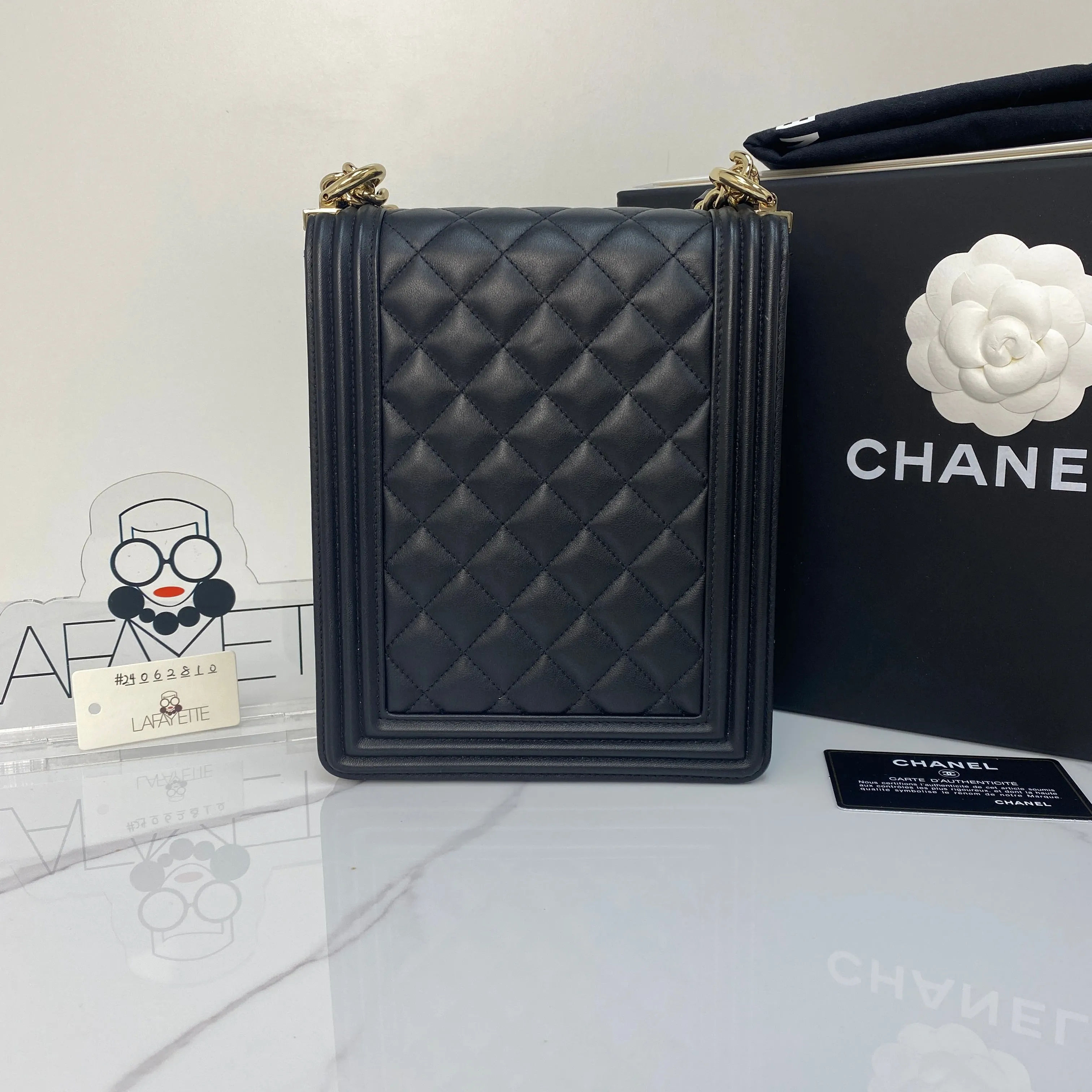 Chanel North South Boy Flap Bag