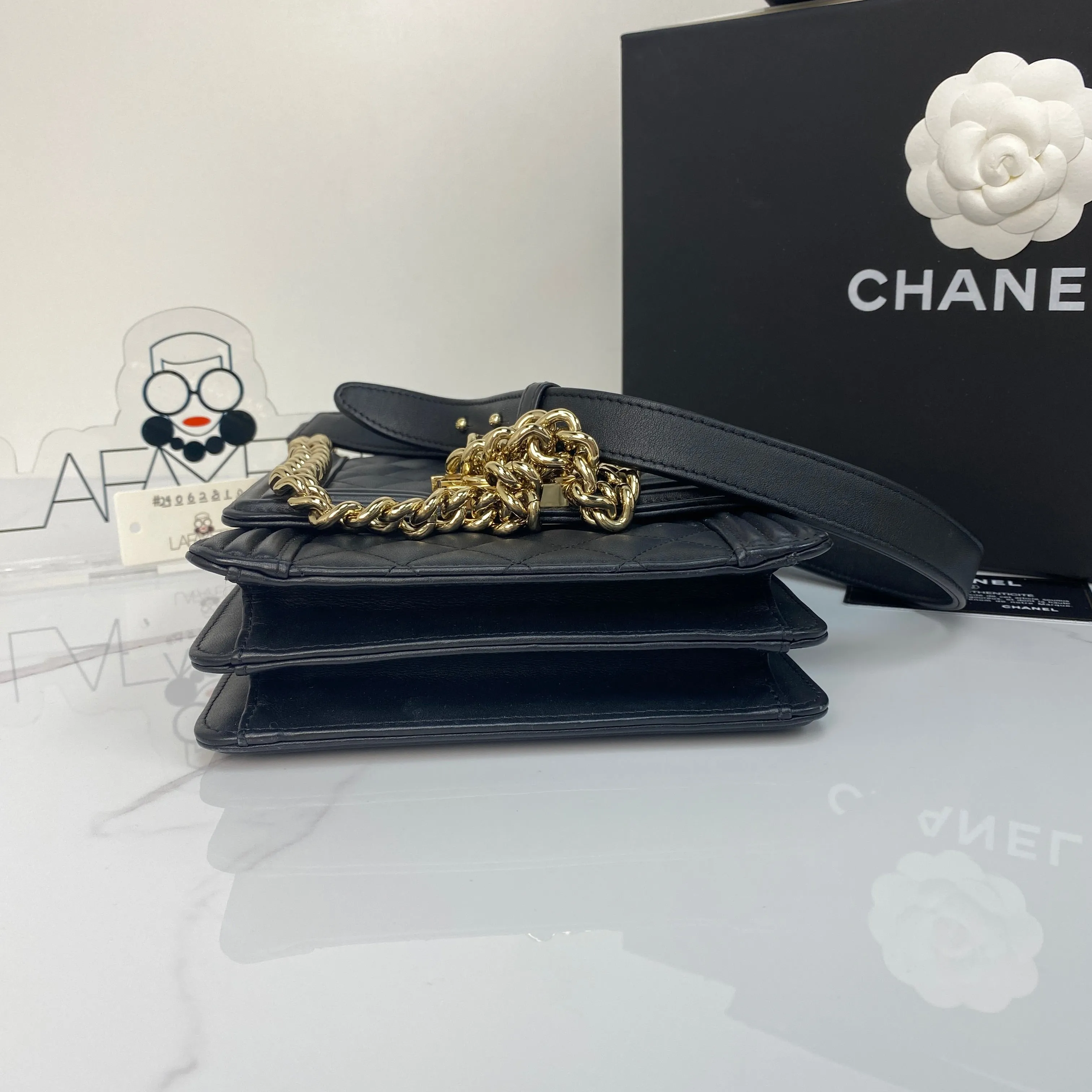 Chanel North South Boy Flap Bag