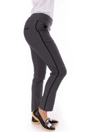 Charcoal Trophy Pull-On Pant