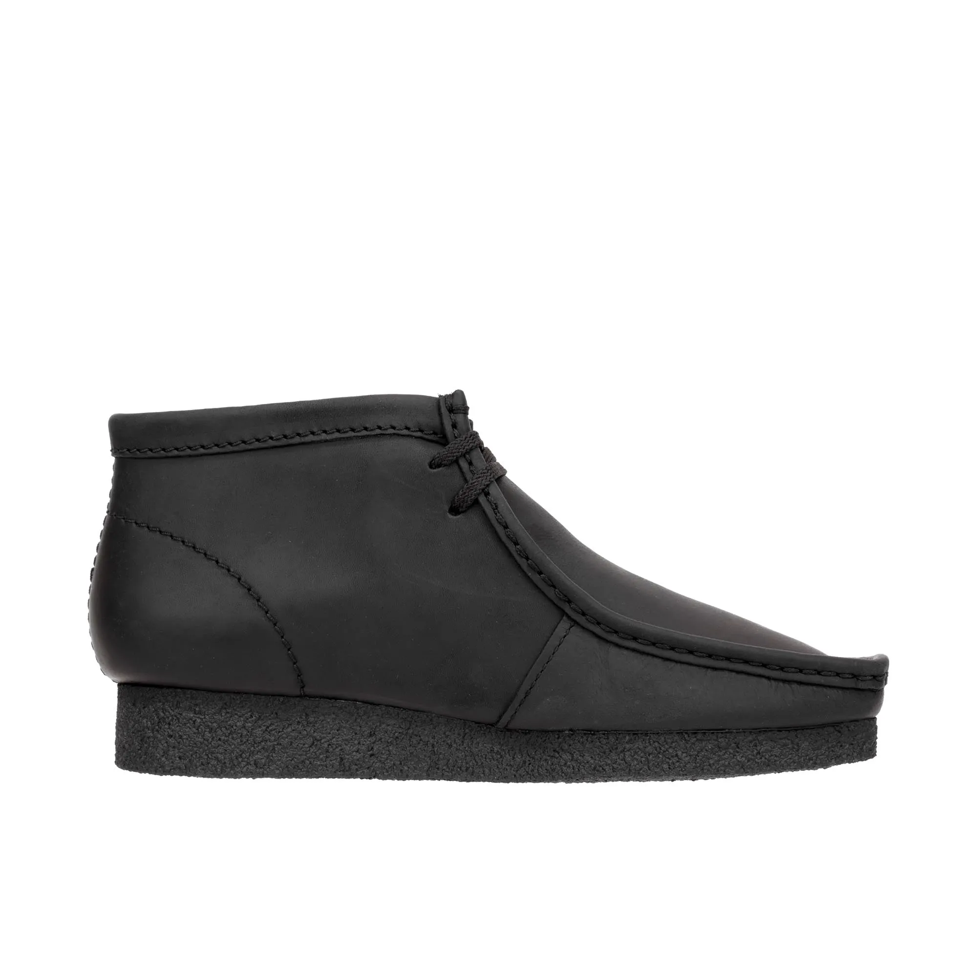 Clarks Shacre Boot Black Leather