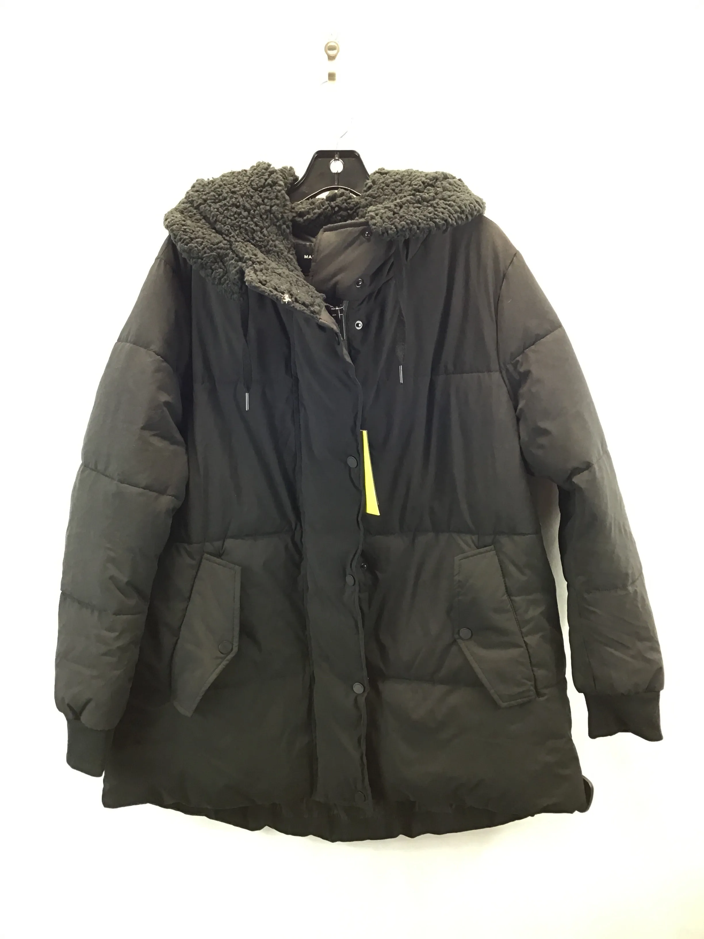 Coat Puffer & Quilted By Marc New York In Black, Size: L