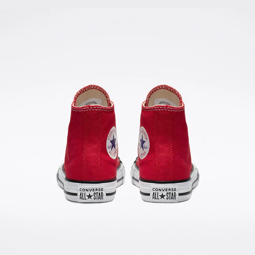 Converse- Kids Chuck Taylor All Star High Top Red