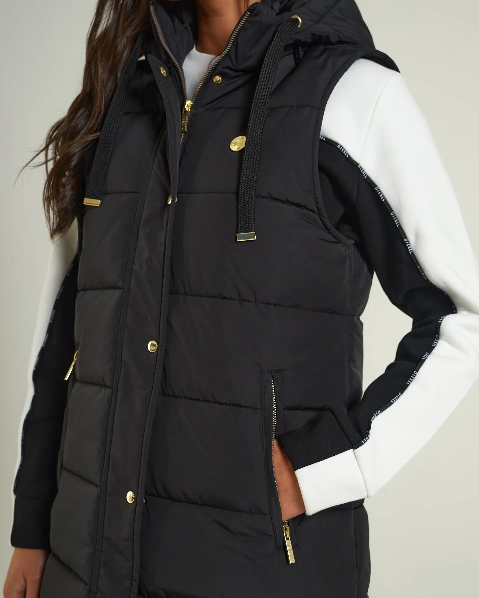 Daisy Gilet Black