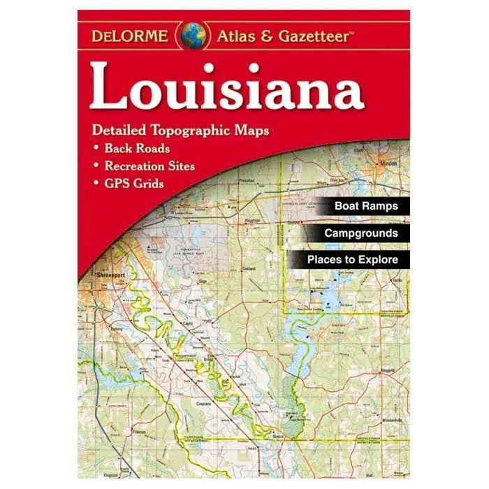 Delorme Louisiana Atlas & Gazetteer