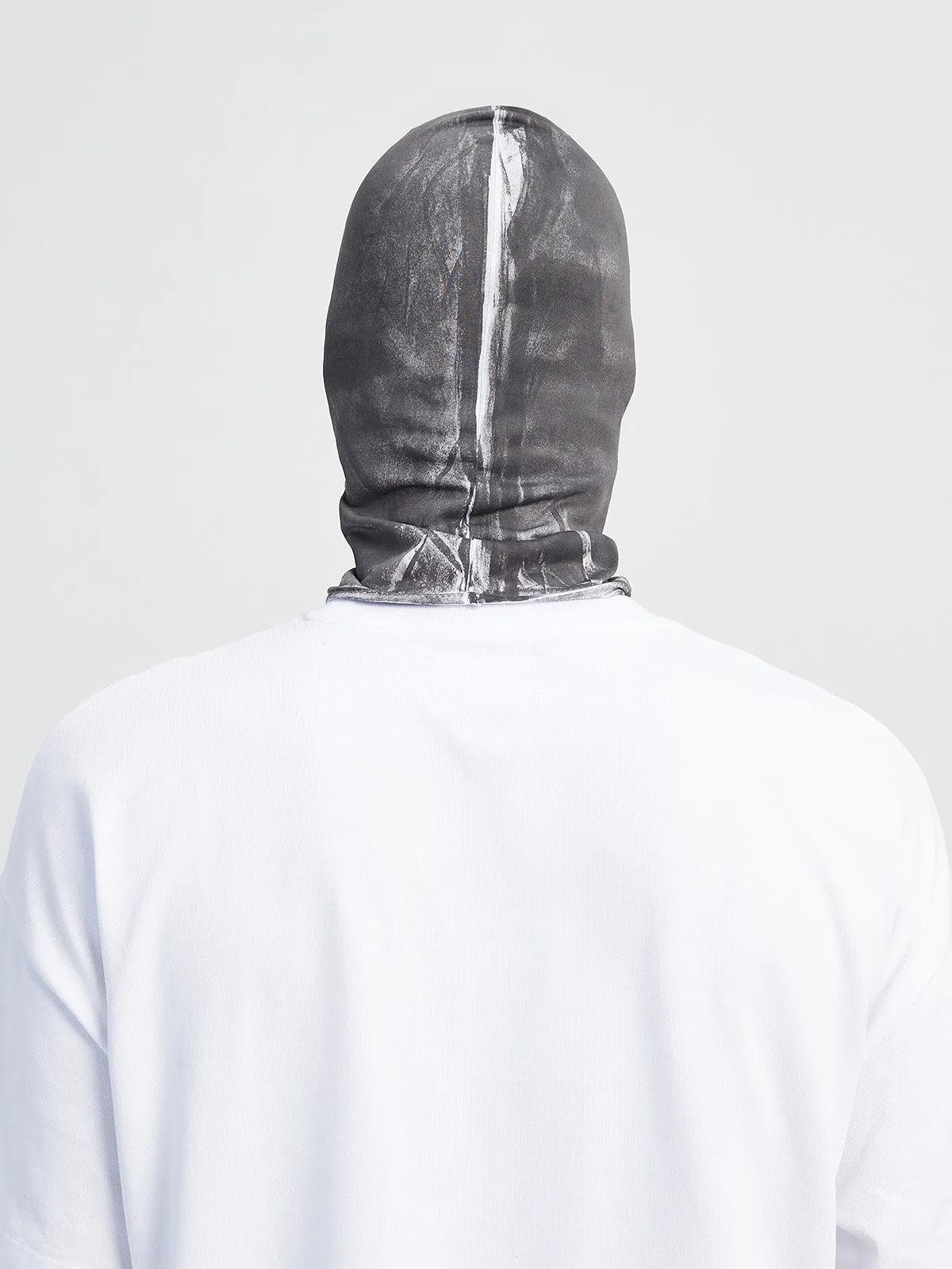 ERA BALACLAVA - WHITE PAINTED BLACK