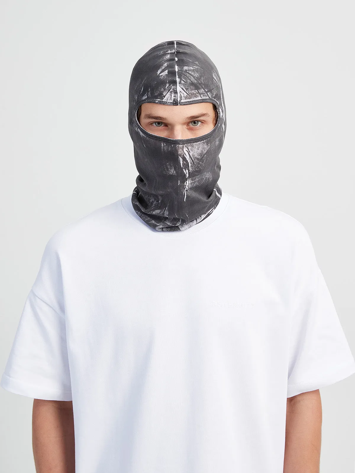 ERA BALACLAVA - WHITE PAINTED BLACK