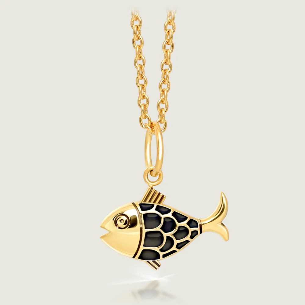 Fish Charm Necklace