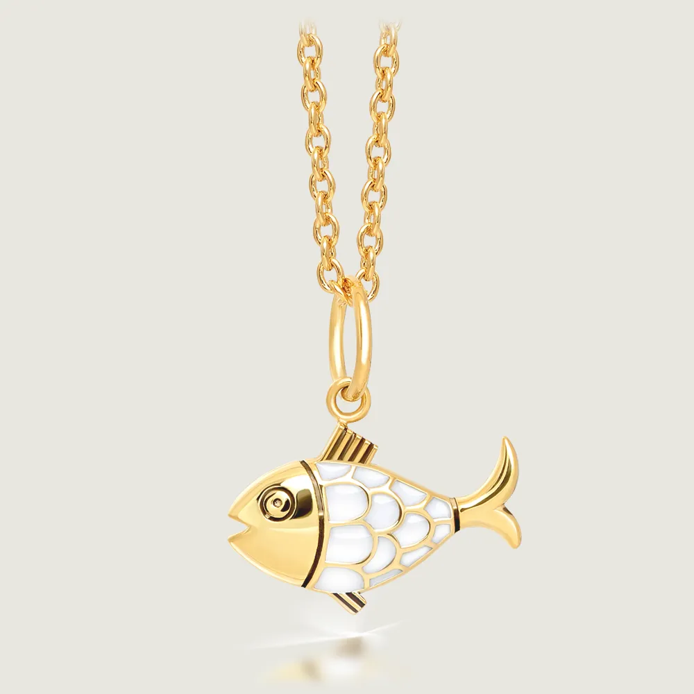 Fish Charm Necklace