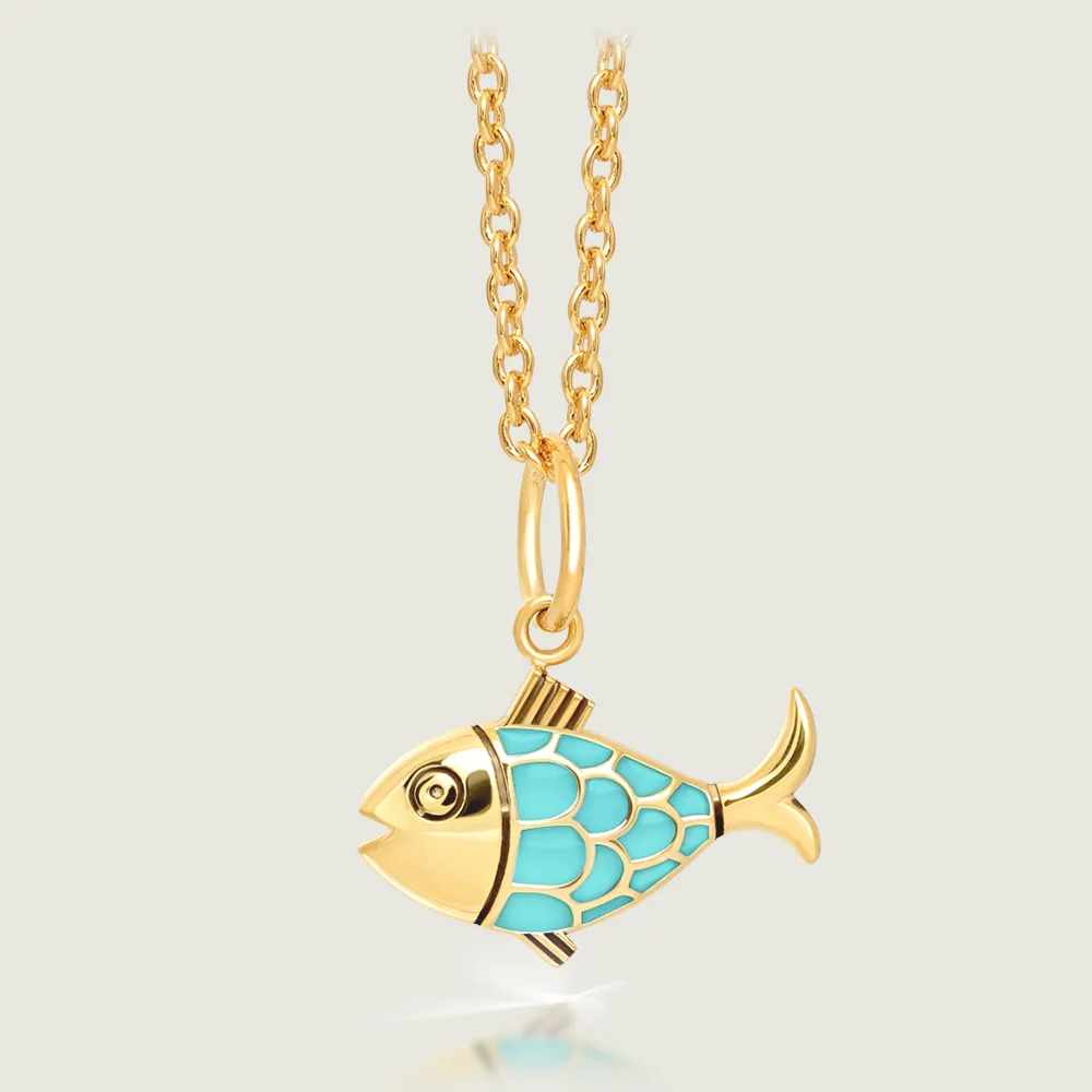 Fish Charm Necklace